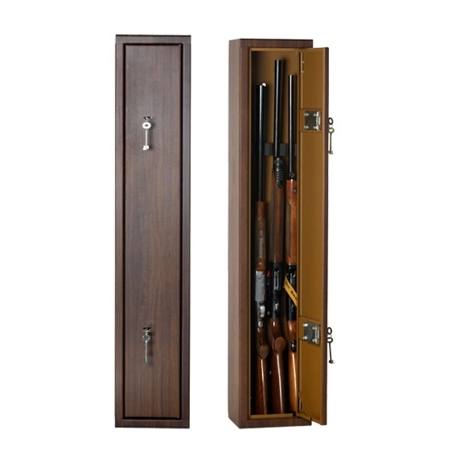 Fortify W4 Wood Effect Gun Cabinet - 4 Gun | Uttings.co.uk